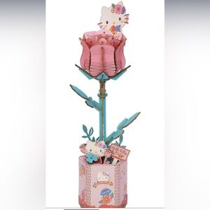 Hello Kitty 🎀 3D Pink Rose puzzle. New in package 🎀